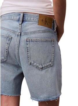 Bermudas Calvin Klein Jeans dos anos 90 para mulheres