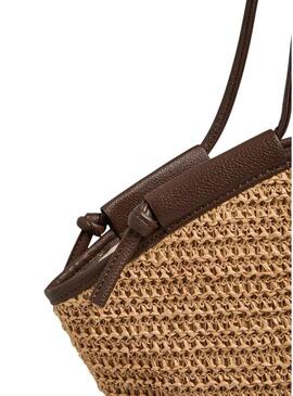 Bolsa Pieces Ballan Baga bege para mulher