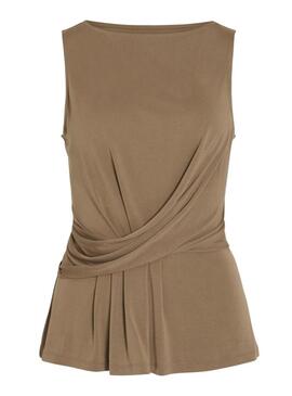 Top Vila Modala torrado para mulher