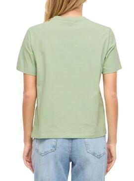 Camiseta Vila Nora verde para mulher.