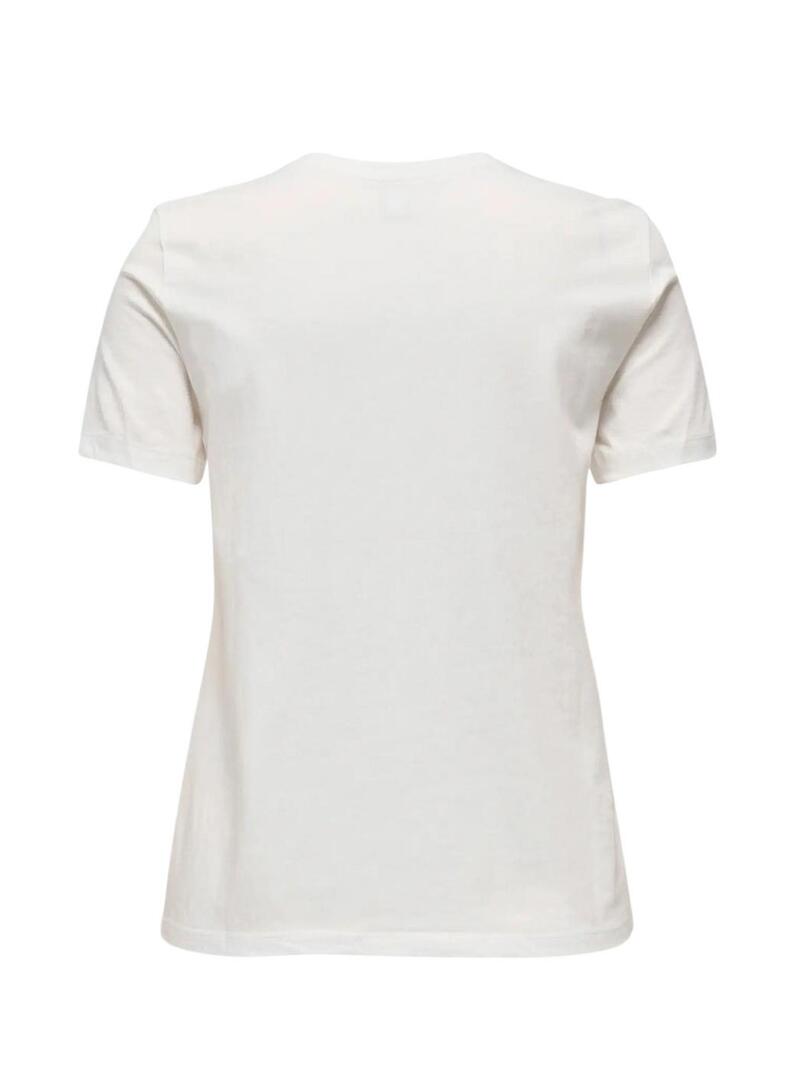 Camisa Only Lenja branca para mulher.