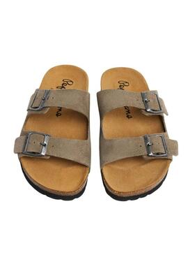 Sandálias Pepe Jeans Oban bege para homem.