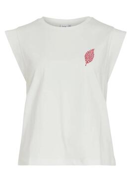 Camiseta Vila Orfina branca para mulher.