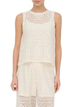 Top Only Llian branco para mulher