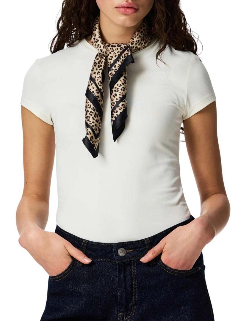 Lenço Pieces Bambi leopardo para mulher