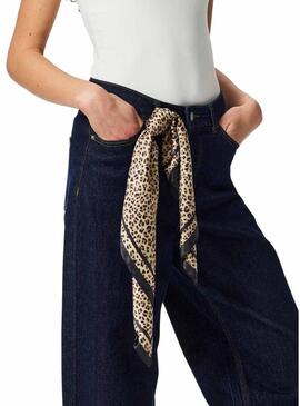 Lenço Pieces Bambi leopardo para mulher