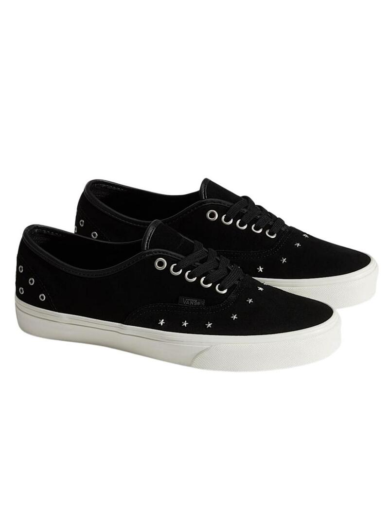 Sapatos Vans Metal preto para mulher.