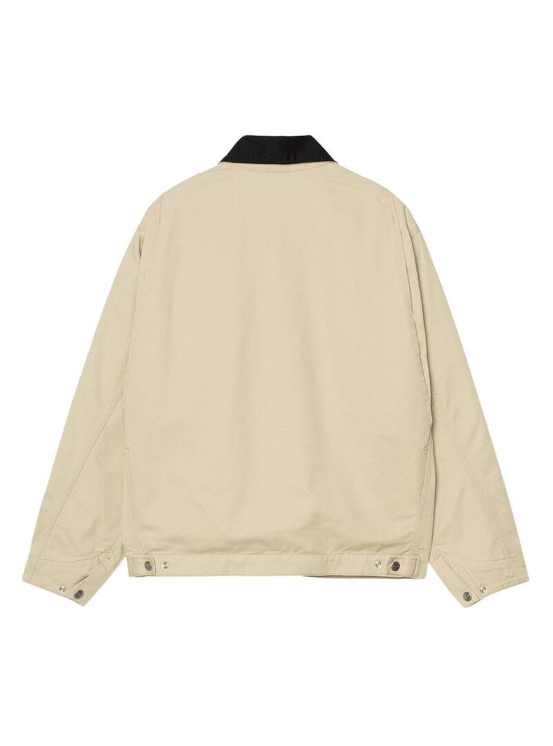 Jaqueta Carhartt Detroit bege para homem.