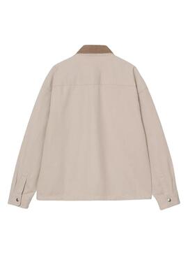 Jaqueta Carhartt Prescott bege para homem.