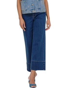 Calça de ganga Only Madison denim média para mulher