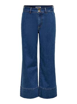 Calça de ganga Only Madison denim média para mulher