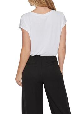 Camiseta Vila Vimodala branca para mulher.