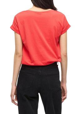 Camiseta Vila Vidreamers coral para mulher.