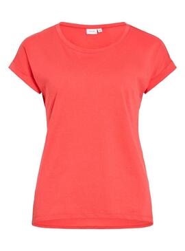 Camiseta Vila Vidreamers coral para mulher.