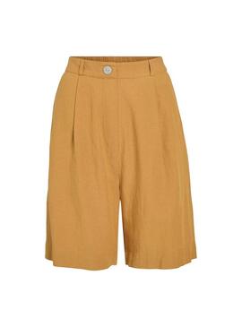 Bermudas Vila Viprisilla mostarda para mulher.