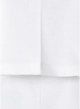 Camisa Pepe Jeans Carter com estampa de logo branco para menino.