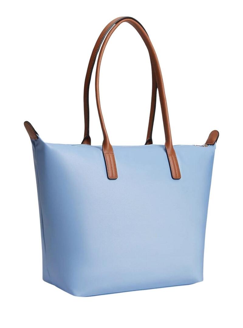 Bolsa Tommy Hilfiger Popette azul para mulher.