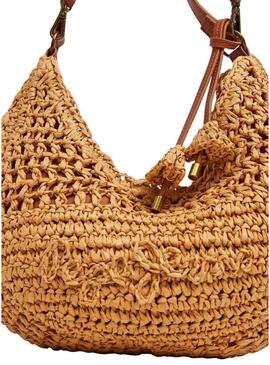 Bolsa de rafia Pepe Jeans Ziggy Balm para mulher.