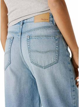 Bermudas Pepe Jeans Lexa denim para mulher.