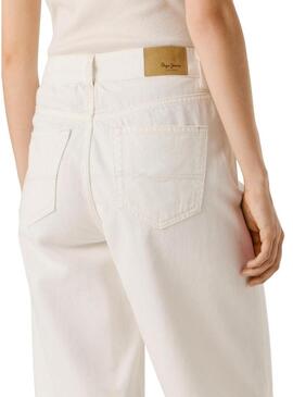 Bermudas Pepe Jeans Lexa branca para mulher