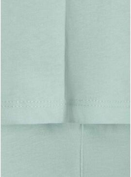 Camisa Pepe Jeans Giana azul turquesa para menina