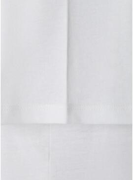 Camiseta Pepe Jeans Giana branca para menina.