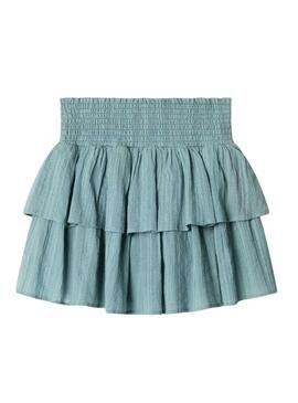 Saia Pepe Jeans Hazel azul para menina