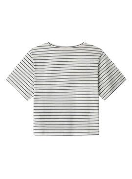 Camiseta Pepe Jeans Gertrudis listrada para menina