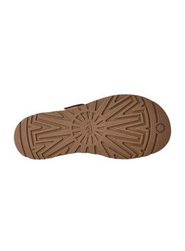 Chinelos UGG GoldenGaze Slide Chestnut para mulher