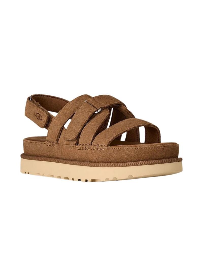 Sandálias UGG Goldenstar Chestnut para mulher