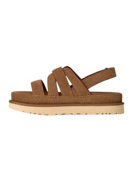 Sandálias UGG Goldenstar Chestnut para mulher