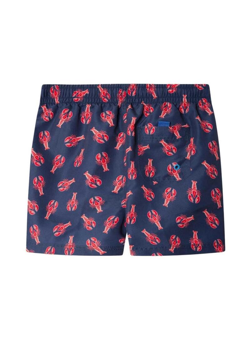 Fato de banho Pepe Jeans Funky Lobster estampado para criança.