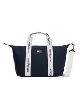 Bolsa Tommy Jeans Essential Mini tote marinha para mulher.