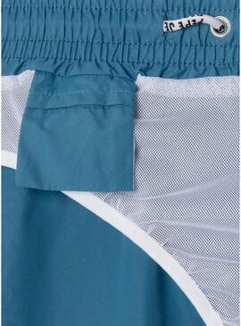 Shorts de banho Pepe Jeans azul com logotipo para menino