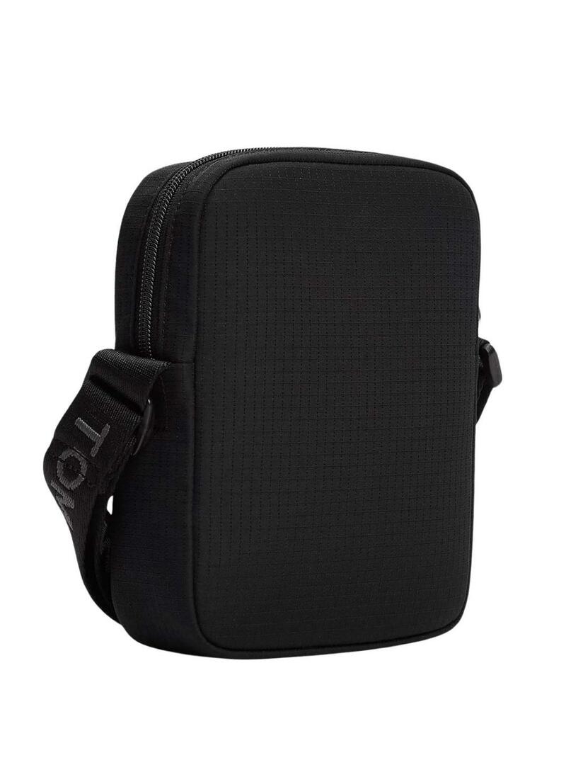 Bolsa Tommy Jeans reporter Essential Ripstop preta para homem