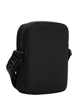 Bolsa Tommy Jeans reporter Essential Ripstop preta para homem