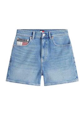 Shorts de ganga Tommy Jeans Mom para mujer