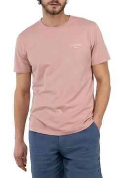 Camiseta El Ganso Hamacas rosa para hombre - Camiseta El Ganso Hamacas rosa para homem.
