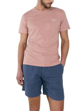 Camiseta El Ganso Hamacas rosa para hombre - Camiseta El Ganso Hamacas rosa para homem.