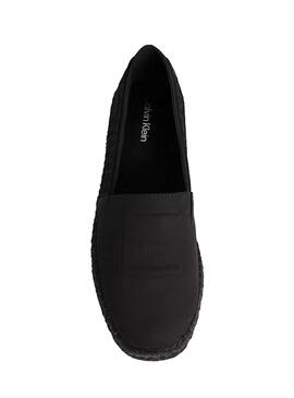 Alpargatas Calvin Klein Jeans Espadrille preto para homem.
