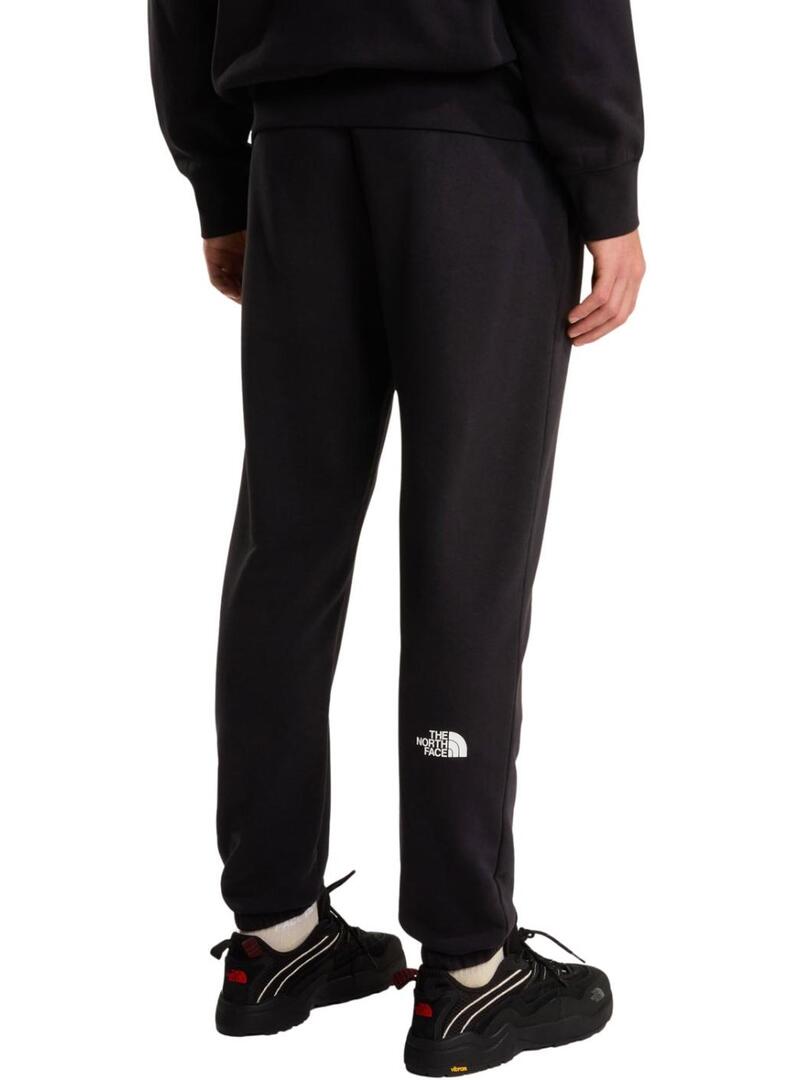 Calça de moletom preta The North Face para homem.