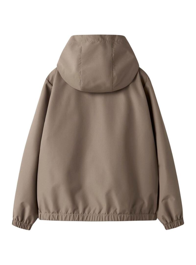 Casaco Name It Macon marrom para menino.