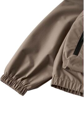 Casaco Name It Macon marrom para menino.