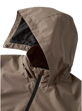 Casaco Name It Macon marrom para menino.