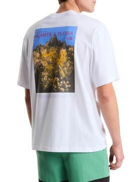 Camiseta The North Face Plant and Flora branca para homem