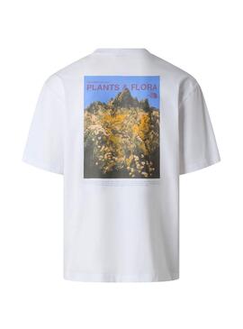 Camiseta The North Face Plant and Flora branca para homem
