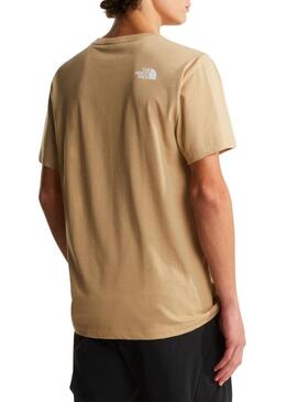 Camisa The North Face Evo bege para homem