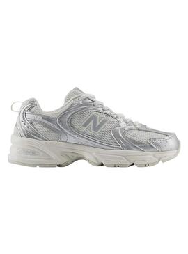 Sapatilhas New Balance Silver Metallic para mulher