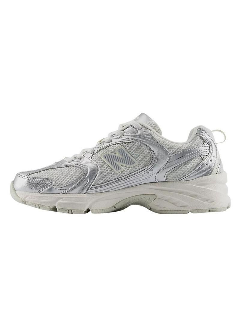 Sapatilhas New Balance Silver Metallic para mulher