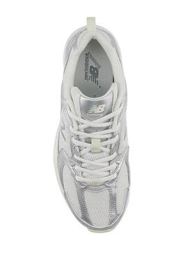 Sapatilhas New Balance Silver Metallic para mulher
